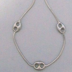 Classic Mariner Link Necklace Italy SS 925K